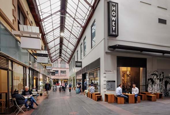 The Howey Entrance from The Howey Place